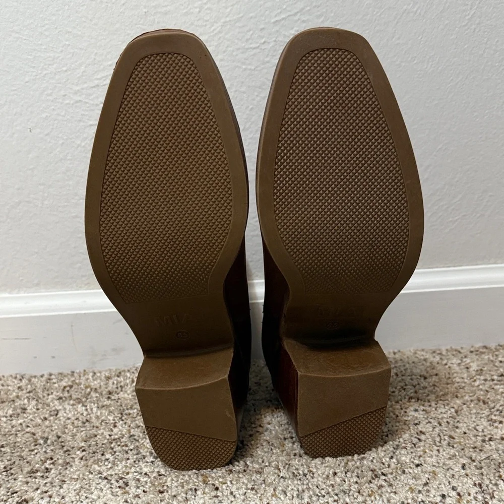 MIA Tan Ankle Booties - Picture 5 of 5